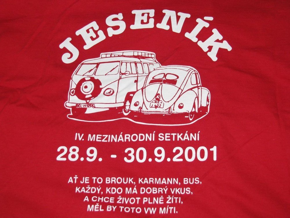 Sraz Jeseník 2001